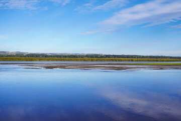 The river Tay seen from Newburgh in Scotland