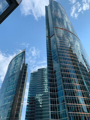 Fototapeta premium Moscow City skyscrapers