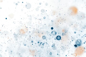 A collection of soap bubbles clustered together on a white background, ideal for illustrating cleanliness or simplicity