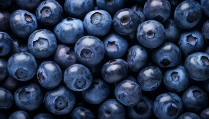 blueberries close up