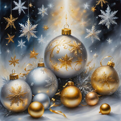 Christmas background. Christmas greeting card