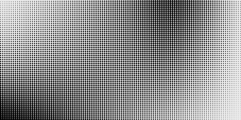 Dotted grid seamless pattern for bullet journal. Black point texture. Black dot grid for notebook paper.