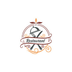 Elegant Culinary Logo with Ornamental Details