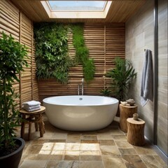 modern bathroom interior