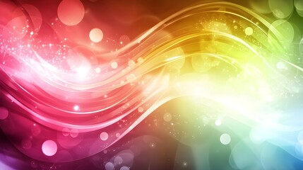 Vibrant Abstract Background with Soft Color Transitions