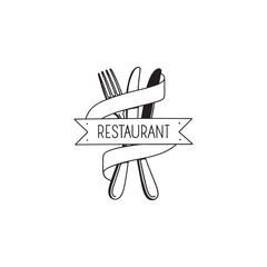 Retro Food and Beverage Logo Template