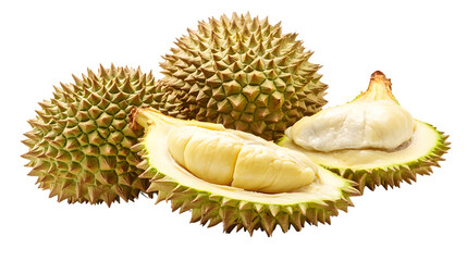 Obraz premium durian isolated on png background
