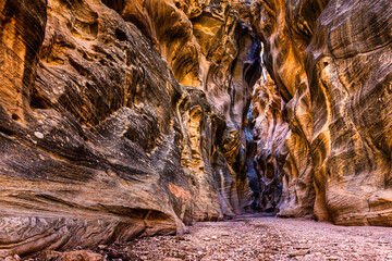 Willis Creek Slot Canyon in Utah. Willis Creek is a creek in Bryce Canyon National Park, Dixie National Forest, and the Grand Staircase Escalante National Monument in Garfield and Kane counties