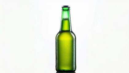 bottle of beer isolated