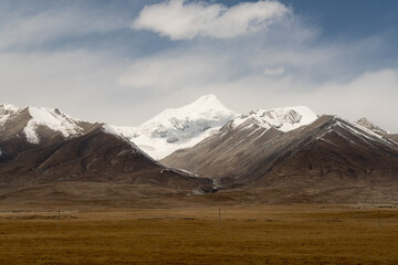 landscapes of the Tibet.