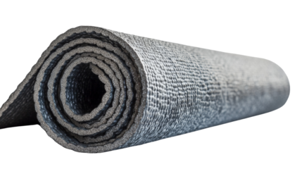 Yoga mat transparent background