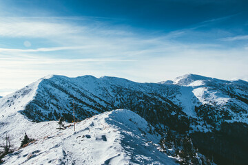 Winter in the mountains
