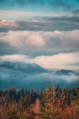 Winter in the mountains