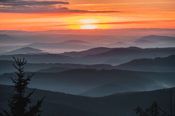 Autumn in the mountains