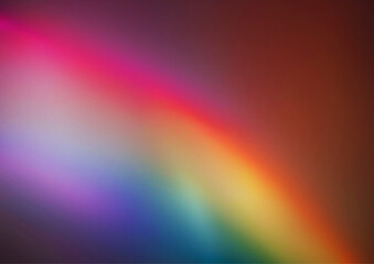 A vibrant rainbow gradient light leak background, blending dynamic hues for a dreamy, artistic effect. Perfect for graphic design, social media, branding, presentations, and digital art projects.