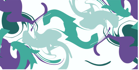 Naklejka premium Abstract blue and purple background