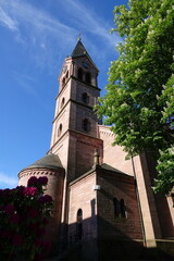 Fototapeta premium evangelische Johanneskirche in Simmersfeld