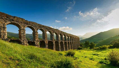 Obraz premium pont du gard aqueduct