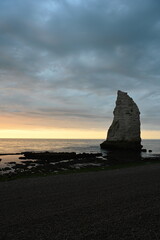 Aiguille d’Etretat, abends