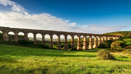 aqueduct castilla leon country