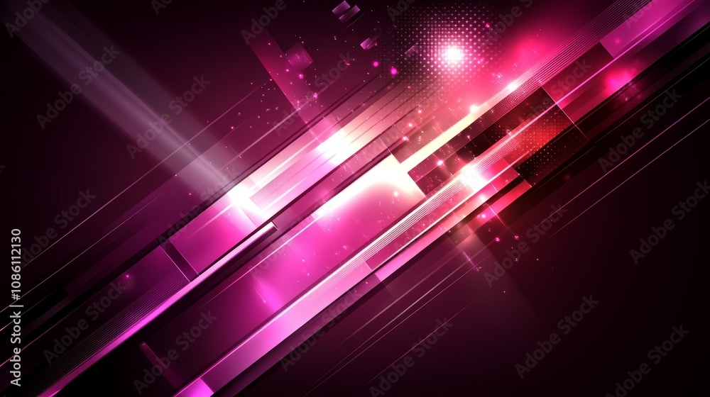 Poster dots and lines forming a plexus polygonal space. 3d data technology and scientific background