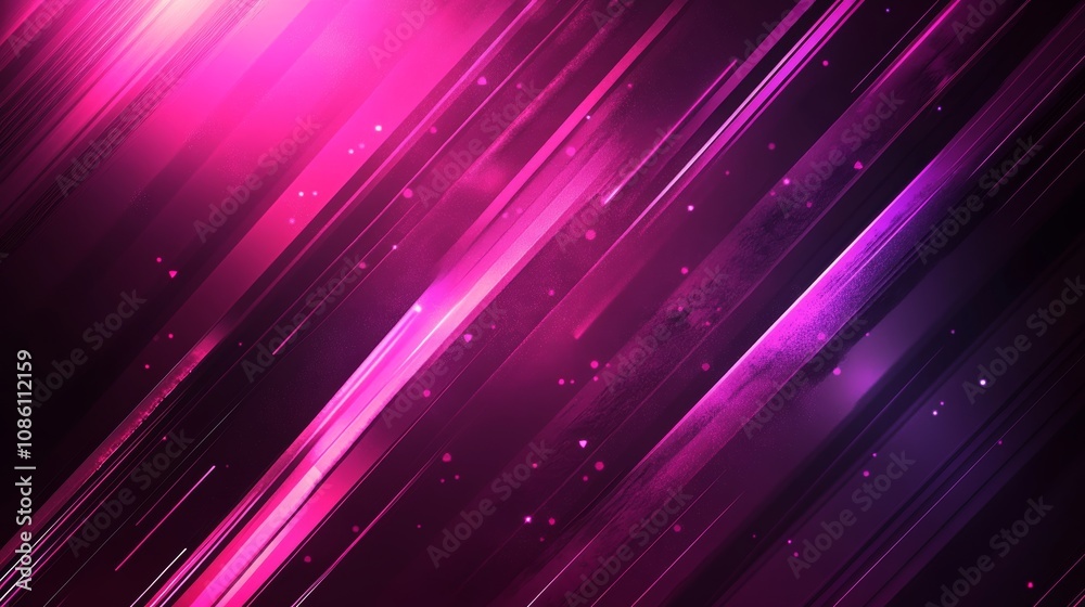 Poster bright plexus polygonal space with dots and lines. 3d data technology and science background