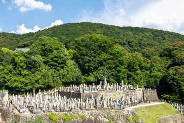 Cemetery in Japan