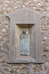 Calles de la ciudad de Segovia en Castilla y León, España