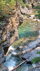 Johnston Canyon. Banff National Park, Alberta, Canada, August 2024