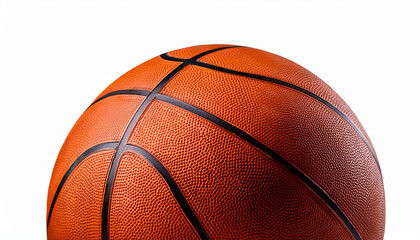 Fototapeta premium Baloncesto en fondo blanco