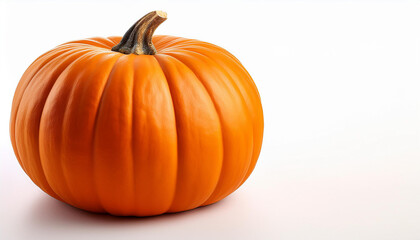 Obraz premium Calabaza en fondo blanco