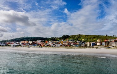 Panorámica de Laxe, Galicia