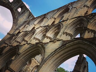 Rievaulx Abbey in the United Kingdom