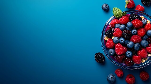 Soft millet porridge with a smooth finish, presented in an artistic swirl for minimalistic and clean breakfast backgrounds