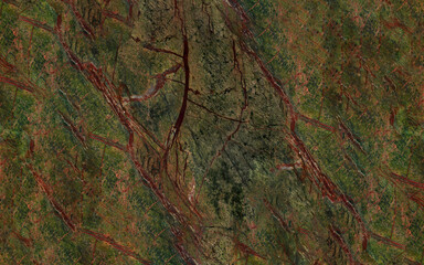 Exotic green rain forest marble texture high resolution
