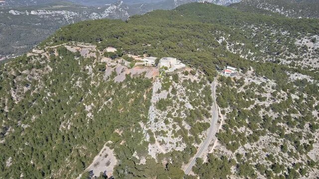 Toulon - View from Mount Faron, France