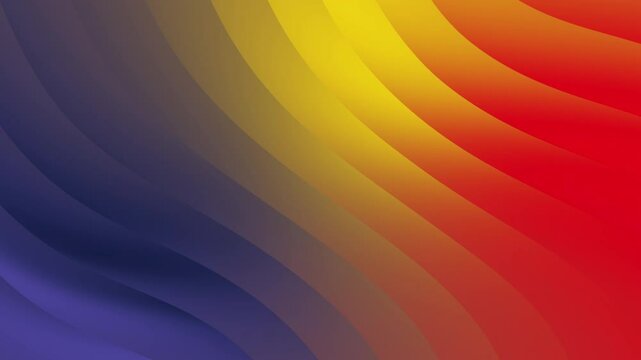 Vivid multicolor gradient background featuring blue, yellow, and red hues with flowing wavy lines in motion for creative projects.
