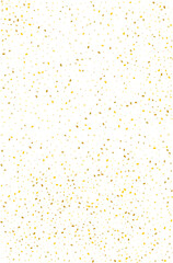 Wedding Golden Rectangles Confetti Background. Vector illustration