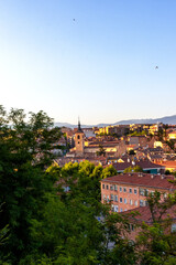 Fototapeta premium Calles de la ciudad de Segovia en Castilla y León, España