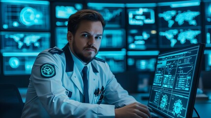 Cybersecurity Expert Monitoring Data