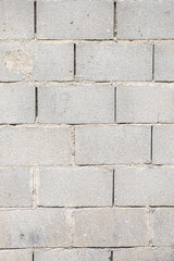 cement block wall, textured background for design or construction concept