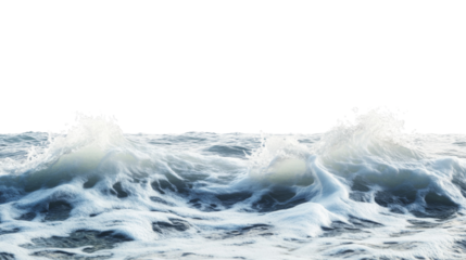 Ocean wave transparent background
