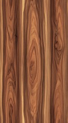 Dark Walnut Wood Grain Texture - Seamless Background