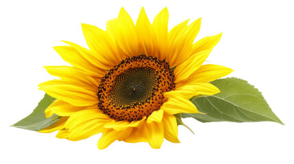 Obraz premium Sunflower transparent background