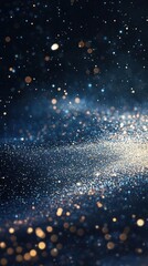 Obraz premium Sparkling Night Sky Abstract Background