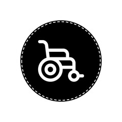 Hospital icon illustration