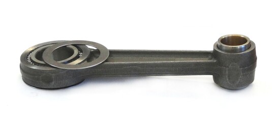 Obraz premium connecting rod truck pneumatic compressor