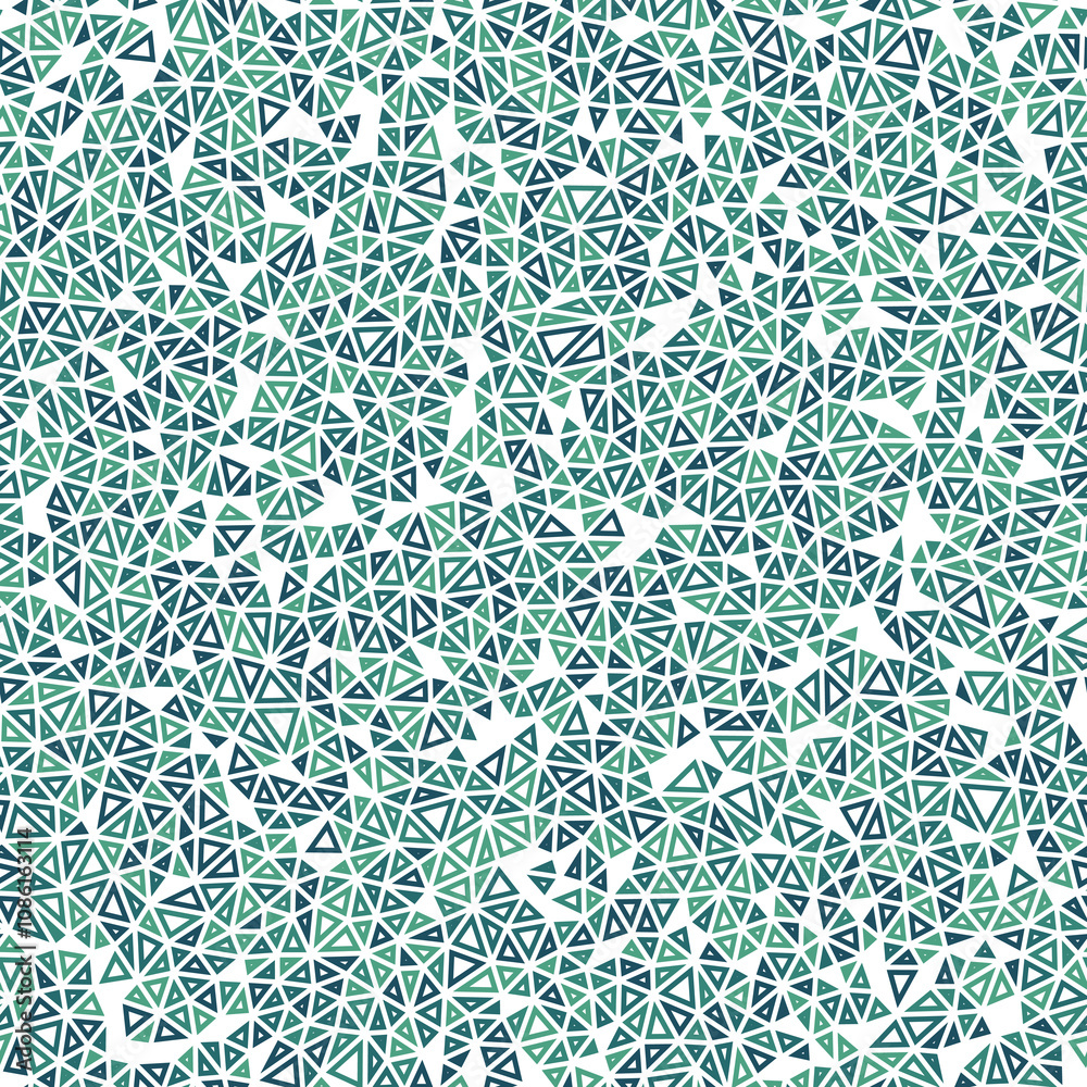Poster abstract template background. tiny triangles size. multiple colors style. geometric shapes outlined.