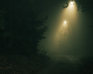 Mglista noc 1 © Mateusz