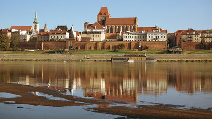 Obraz premium Panorama Toruńia